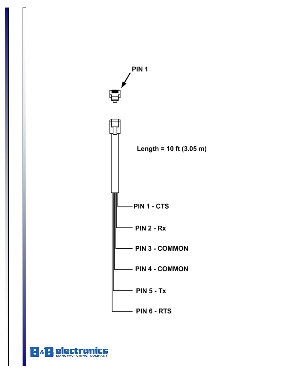 B&B Electronics CBL00302 - Datasheet User Manual | 1 page