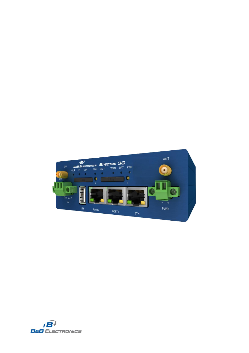 B&B Electronics RT3G-300_310_320_330_340-W - User Manual User Manual | 49 pages