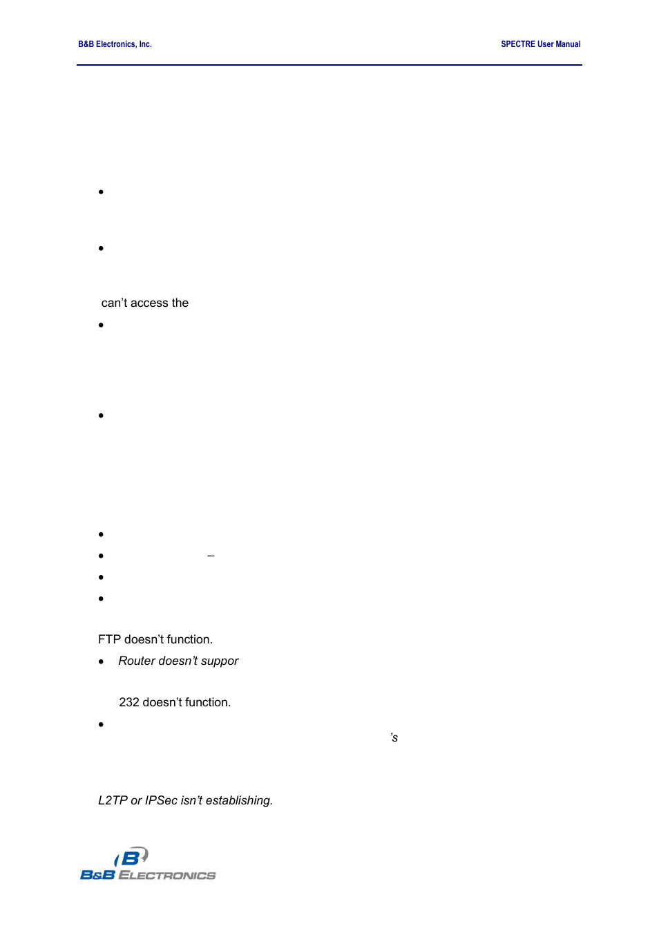 Troubleshooting, 1 faq | B&B Electronics RT3G-300_310_320_330_340-W - User Manual User Manual | Page 47 / 49