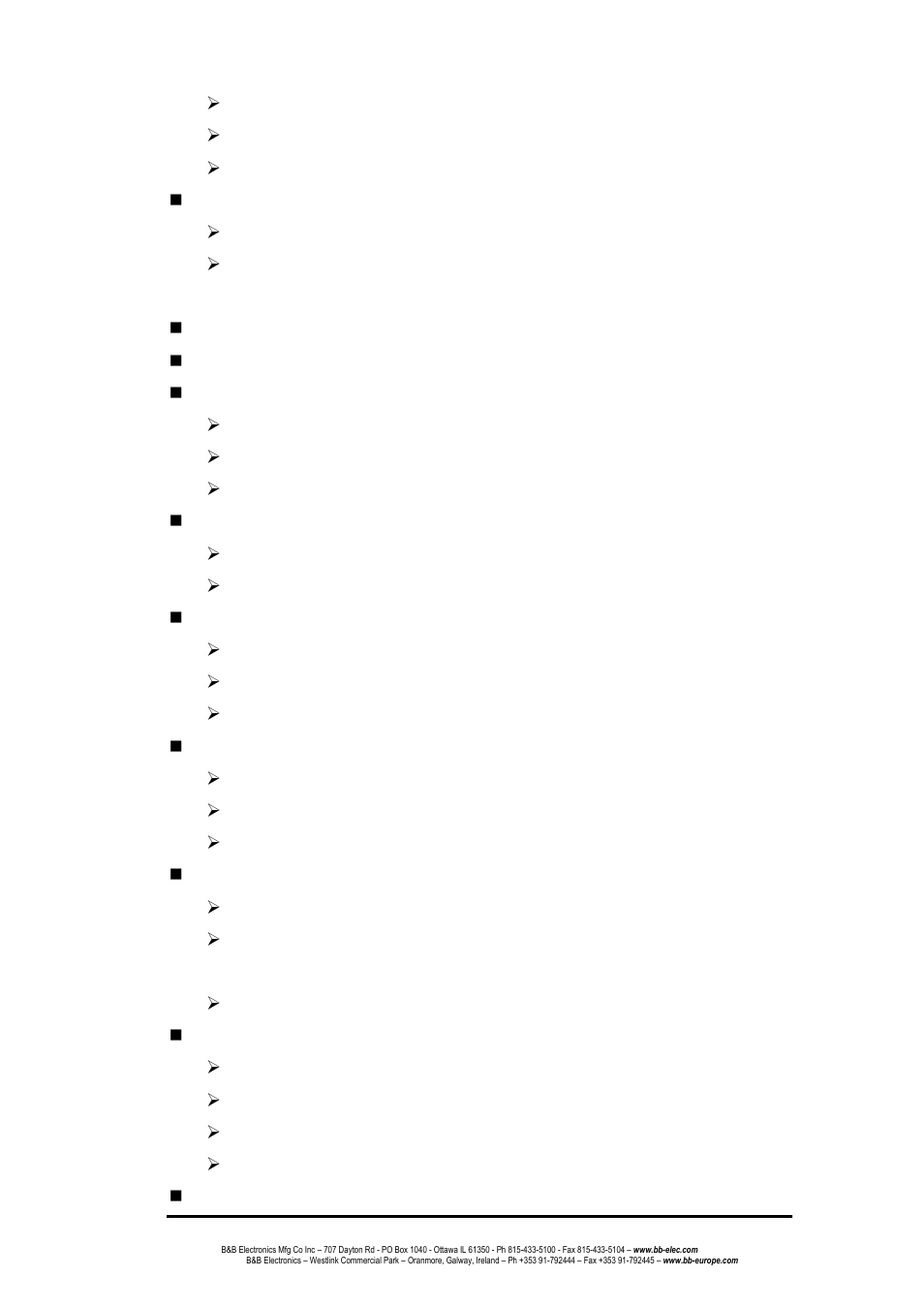 B&B Electronics EIR618-2SFP-T - Manual User Manual | Page 10 / 121