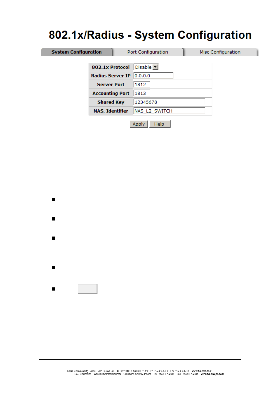 B&B Electronics EIR618-2SFP-T - Manual User Manual | Page 111 / 121