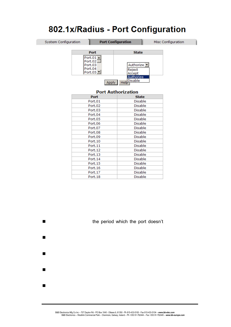 B&B Electronics EIR618-2SFP-T - Manual User Manual | Page 112 / 121