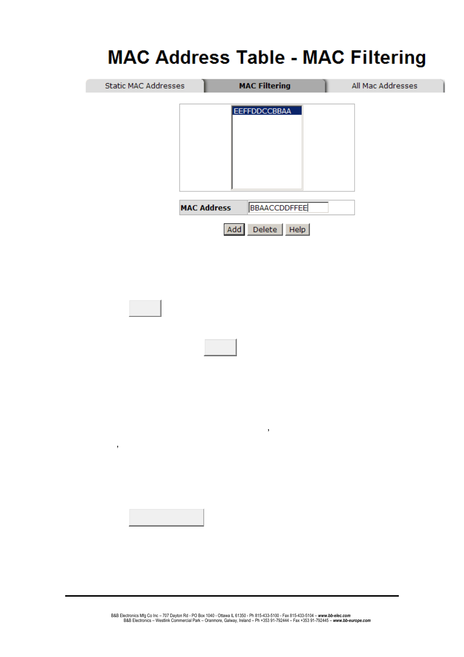 B&B Electronics EIR618-2SFP-T - Manual User Manual | Page 115 / 121