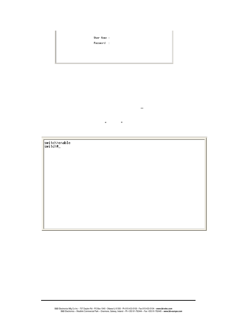 Cli management | B&B Electronics EIR618-2SFP-T - Manual User Manual | Page 34 / 121