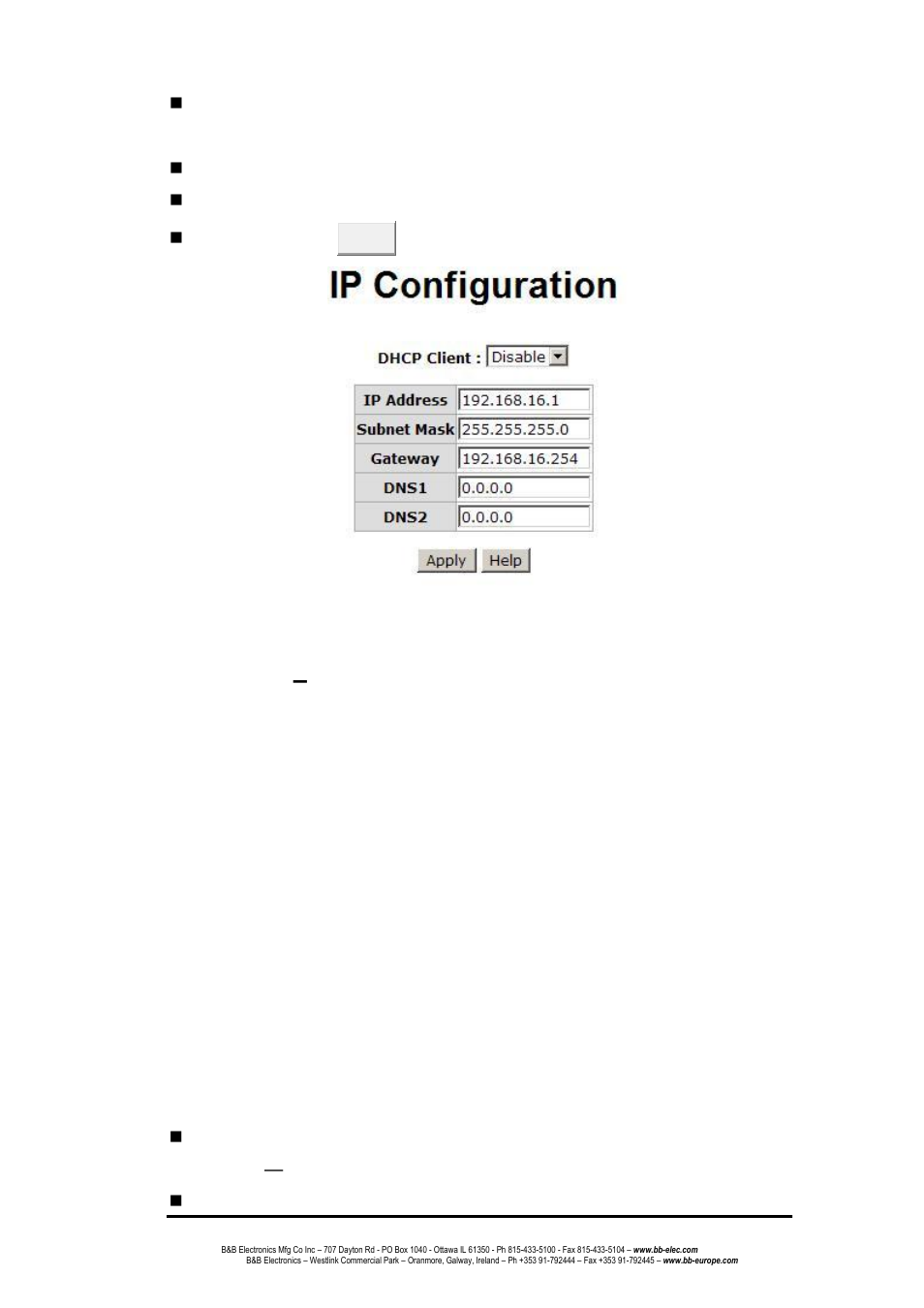 Dhcp server, System configuration, Dhcp server – system configuration | B&B Electronics EIR618-2SFP-T - Manual User Manual | Page 62 / 121