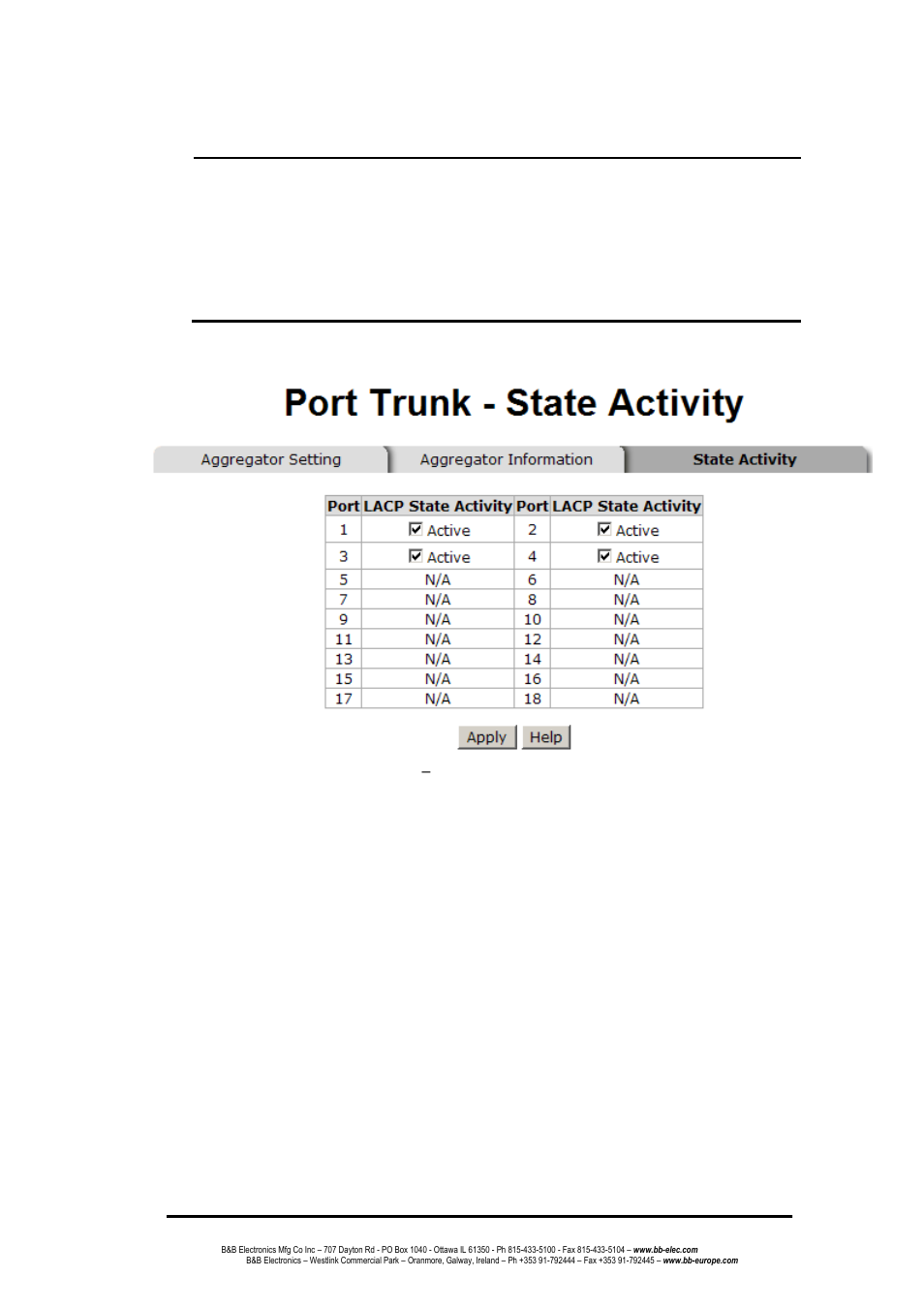 Port mirroring | B&B Electronics EIR618-2SFP-T - Manual User Manual | Page 82 / 121