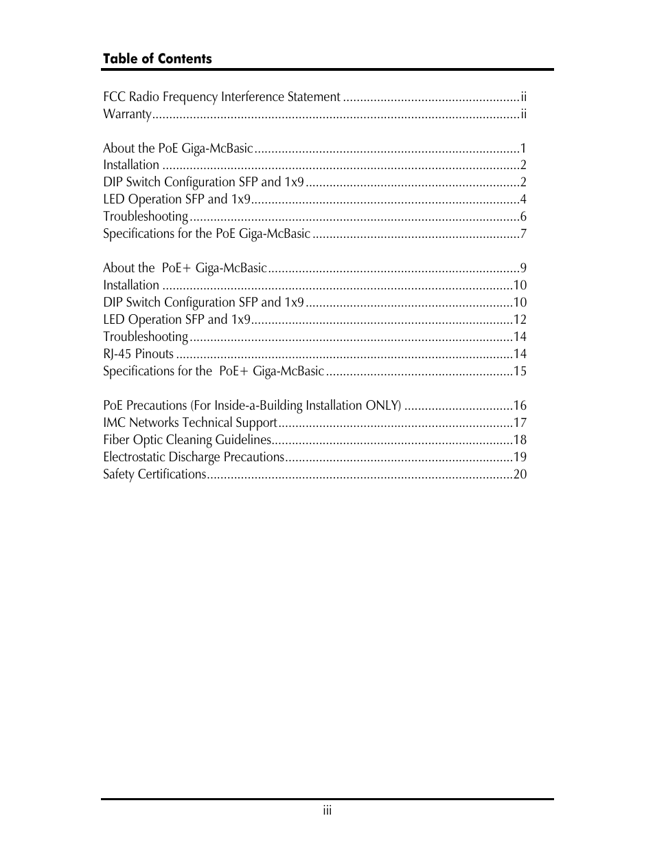 B&B Electronics 852-10911--29 - Manual User Manual | Page 3 / 24