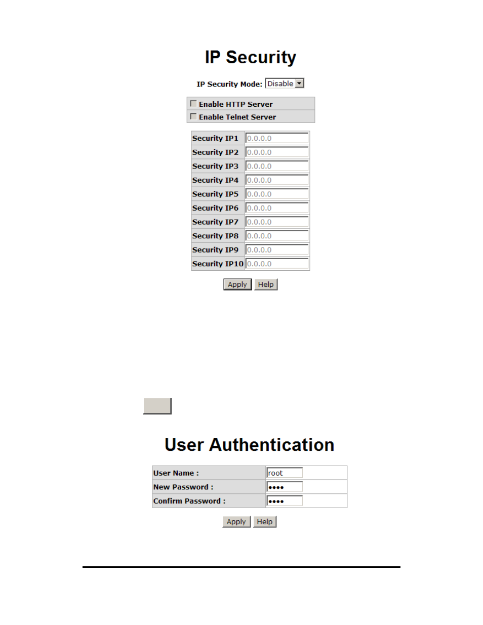 User authentication | B&B Electronics EIR610-3SFP-T - Manual User Manual | Page 69 / 107
