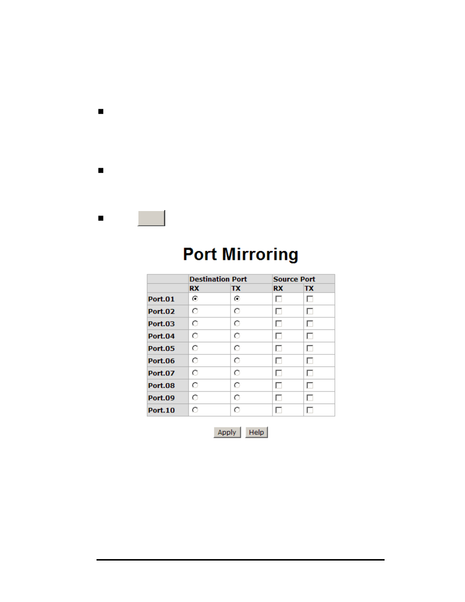 Port mirroring | B&B Electronics EIR610-3SFP-T - Manual User Manual | Page 76 / 107