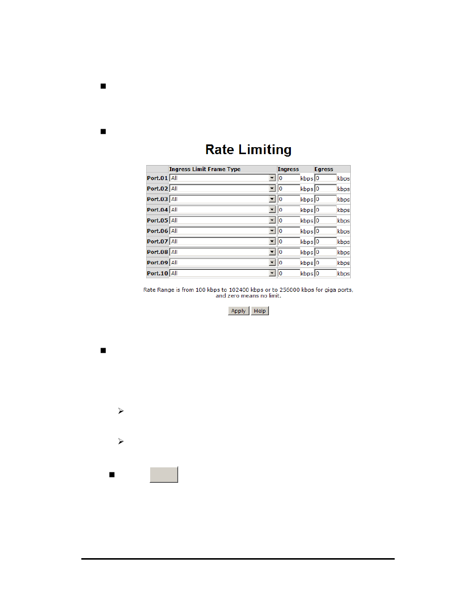 Rate limiting | B&B Electronics EIR610-3SFP-T - Manual User Manual | Page 77 / 107