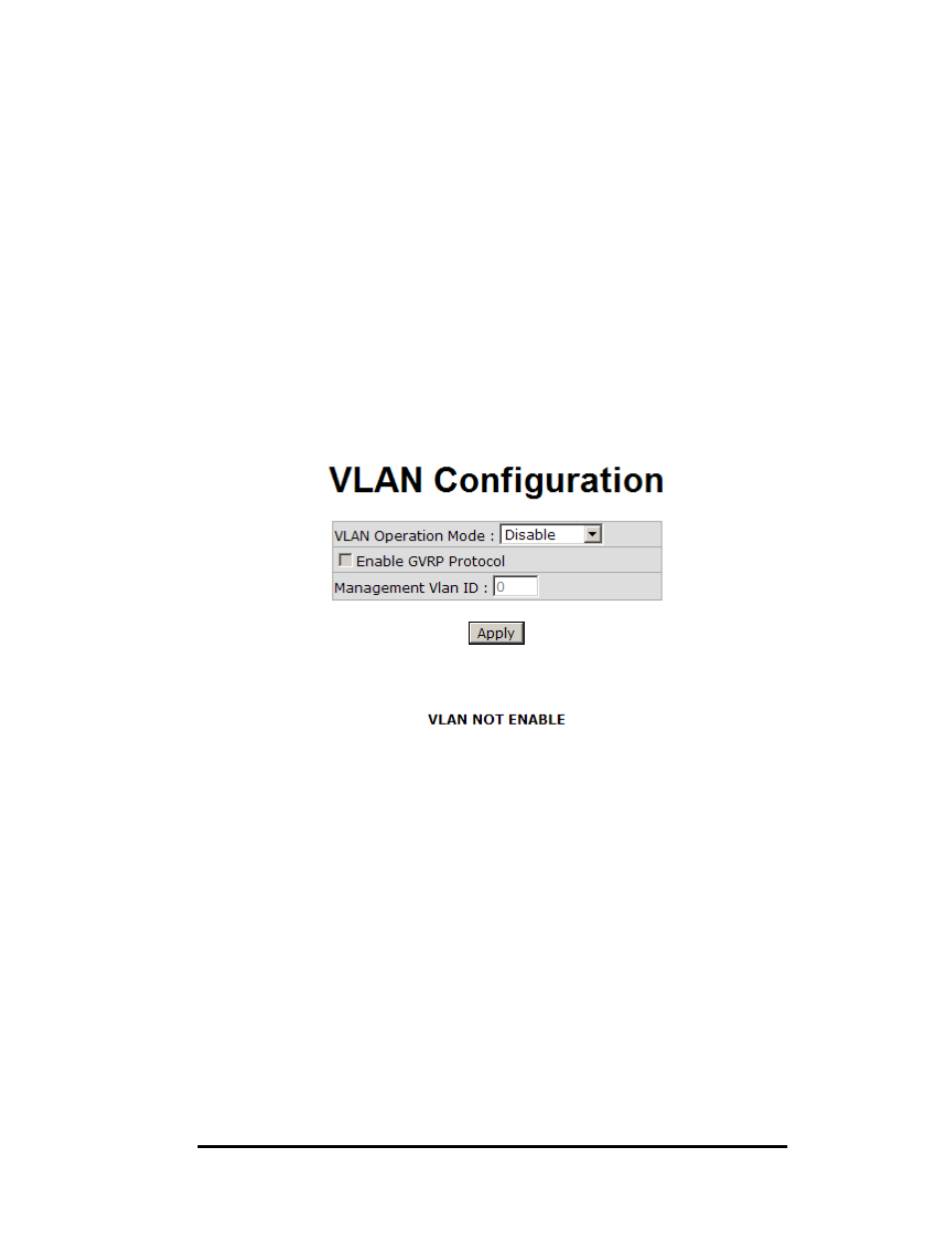 Vlan configuration, Vlan configuration - port-based vlan | B&B Electronics EIR610-3SFP-T - Manual User Manual | Page 78 / 107
