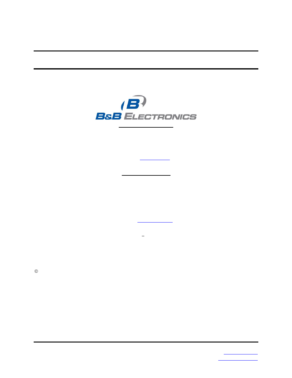 B&B Electronics MESR321_SL_ML - Manual User Manual | Page 2 / 70