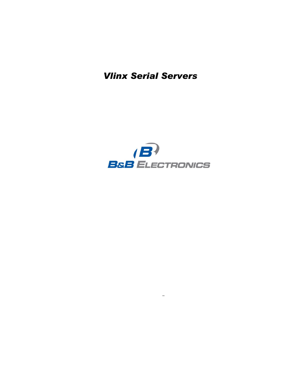 Vlinx serial servers | B&B Electronics VESR4X4 - Manual User Manual | Page 2 / 70