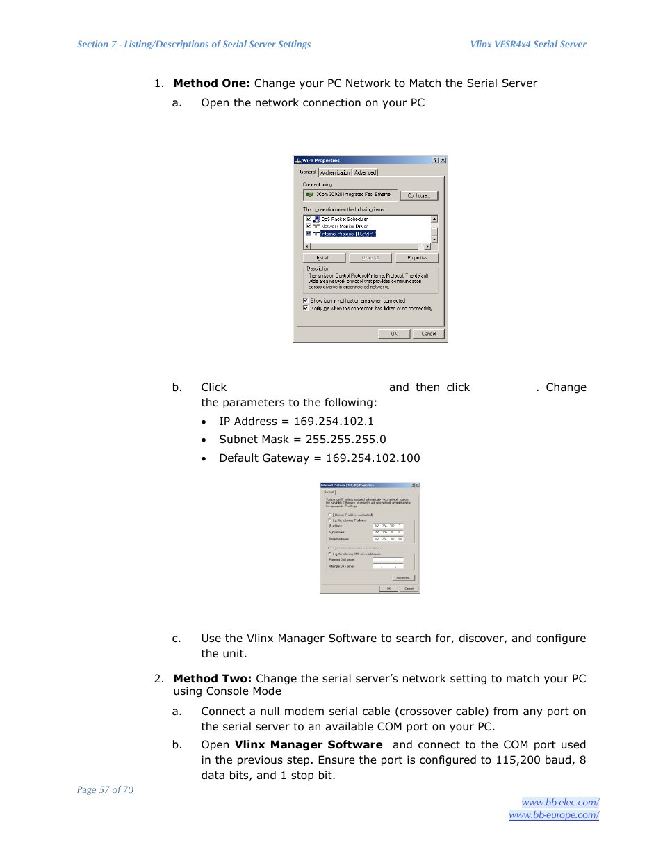 B&B Electronics VESR4X4 - Manual User Manual | Page 57 / 70
