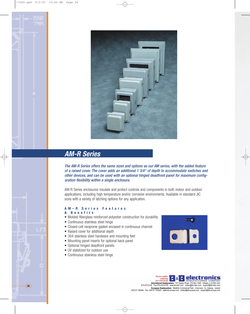 Am-r series | B&B Electronics AM2068 - Datasheet User Manual | Page 17 / 34