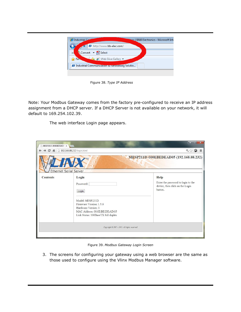 B&B Electronics MESP211D_T - Manual User Manual | Page 38 / 68