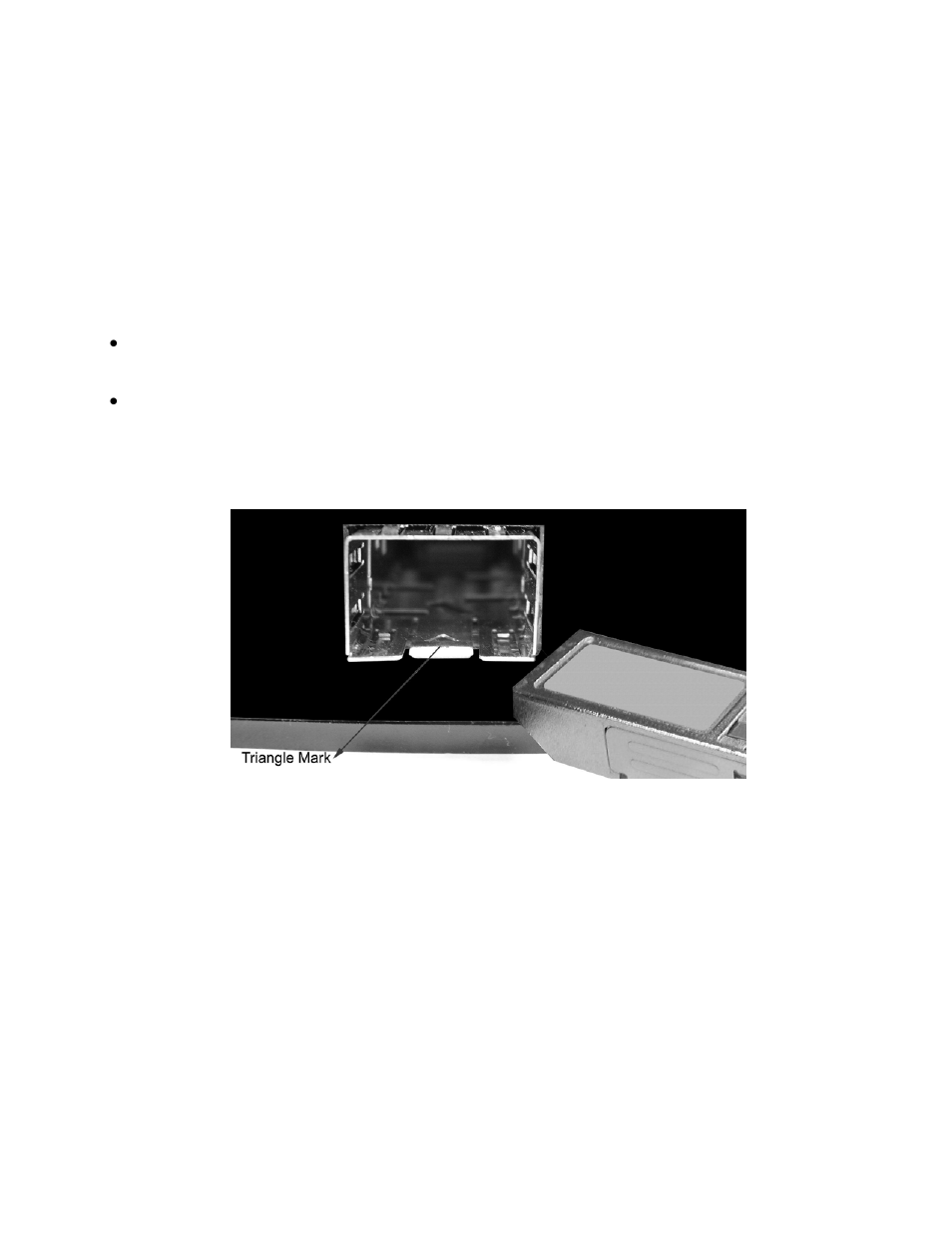2 mini-gbic combo port, Cabling, Figure 2.8: transceiver to the sfp module | B&B Electronics EIRP410-2SFP-T - Manual User Manual | Page 12 / 24