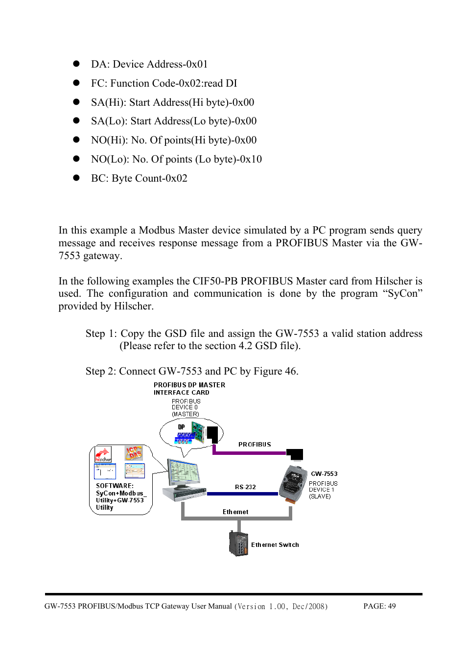 9 data exchange example—modbus tcp | B&B Electronics GW-7553 - Manual User Manual | Page 49 / 75