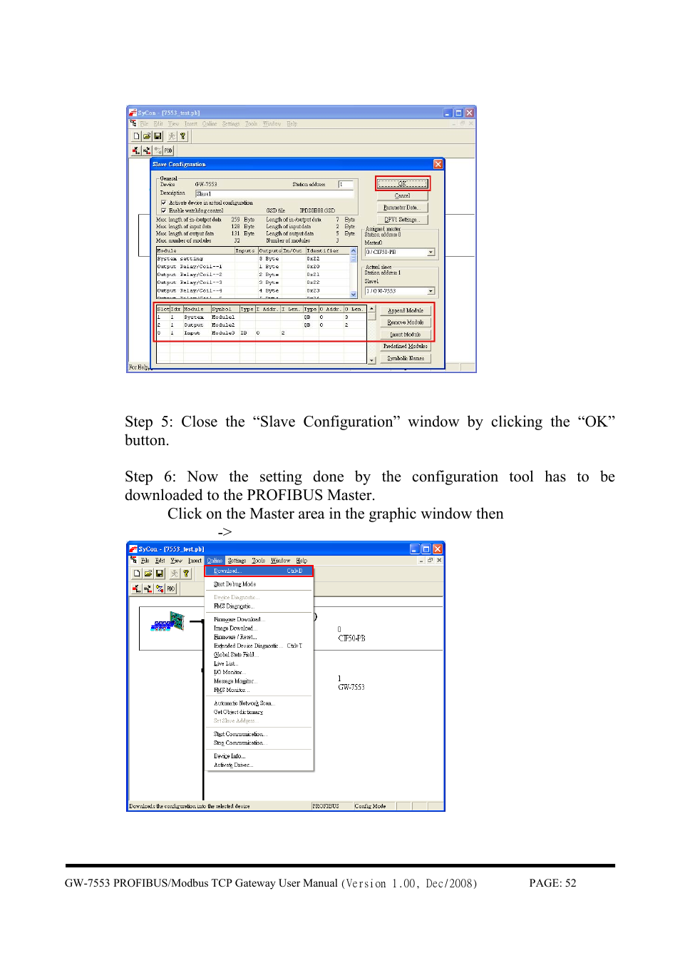 B&B Electronics GW-7553 - Manual User Manual | Page 52 / 75