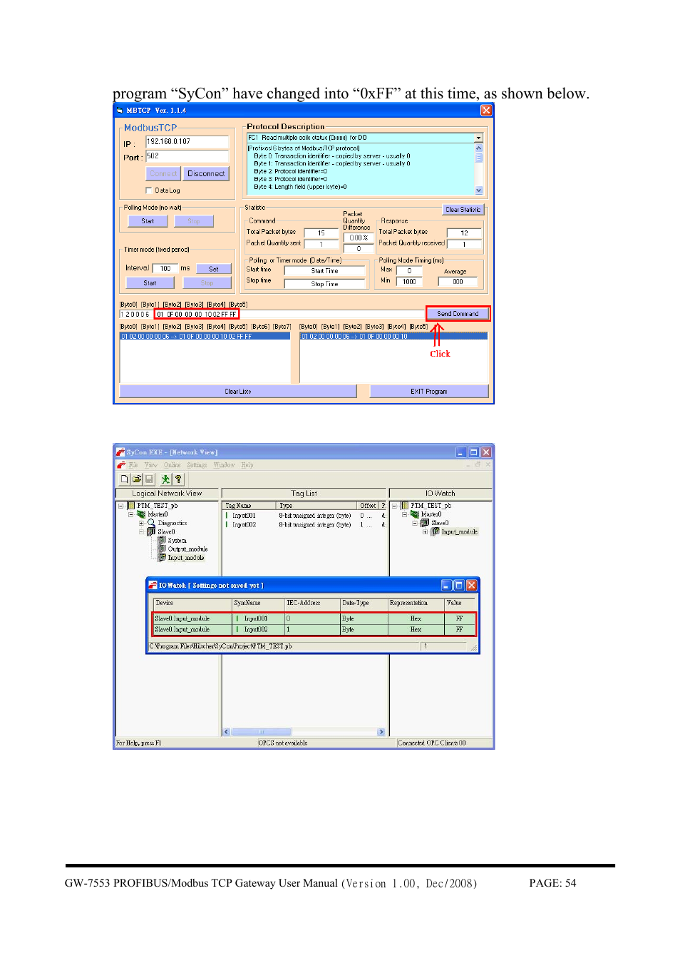 B&B Electronics GW-7553 - Manual User Manual | Page 54 / 75