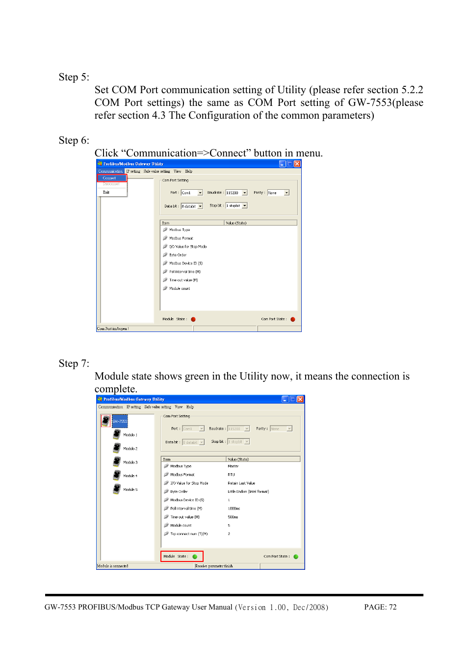 B&B Electronics GW-7553 - Manual User Manual | Page 72 / 75