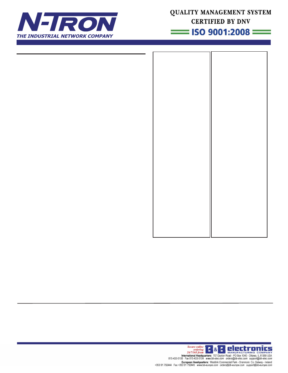 B&B Electronics 702M12-PK - Datasheet User Manual | Page 4 / 5