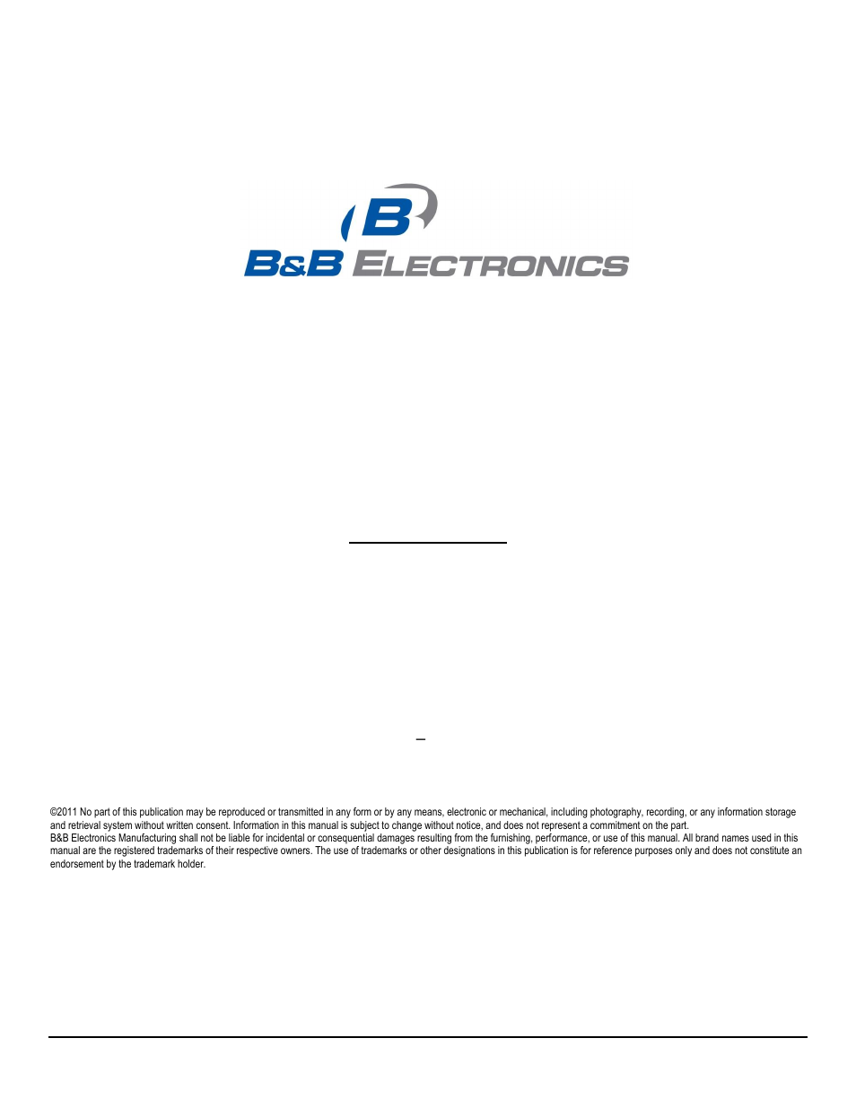 B&B Electronics UE204 - Manual User Manual | Page 2 / 24