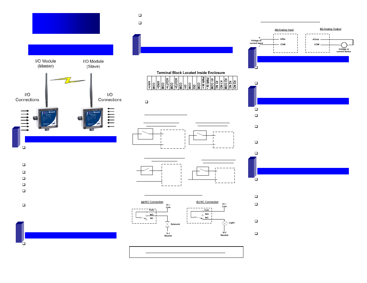 Quick start guide | B&B Electronics ZXT9-IO-222R2 - Quick Start Guide User Manual | Page 4 / 6