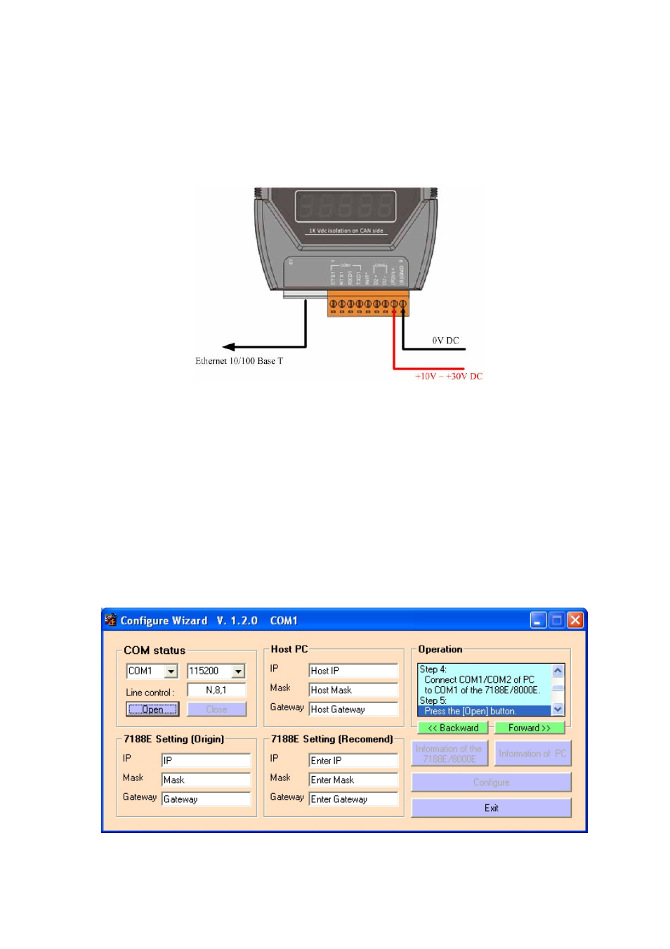 Hardware installation | B&B Electronics GW-7433D - Quick Start Guide User Manual | Page 2 / 8