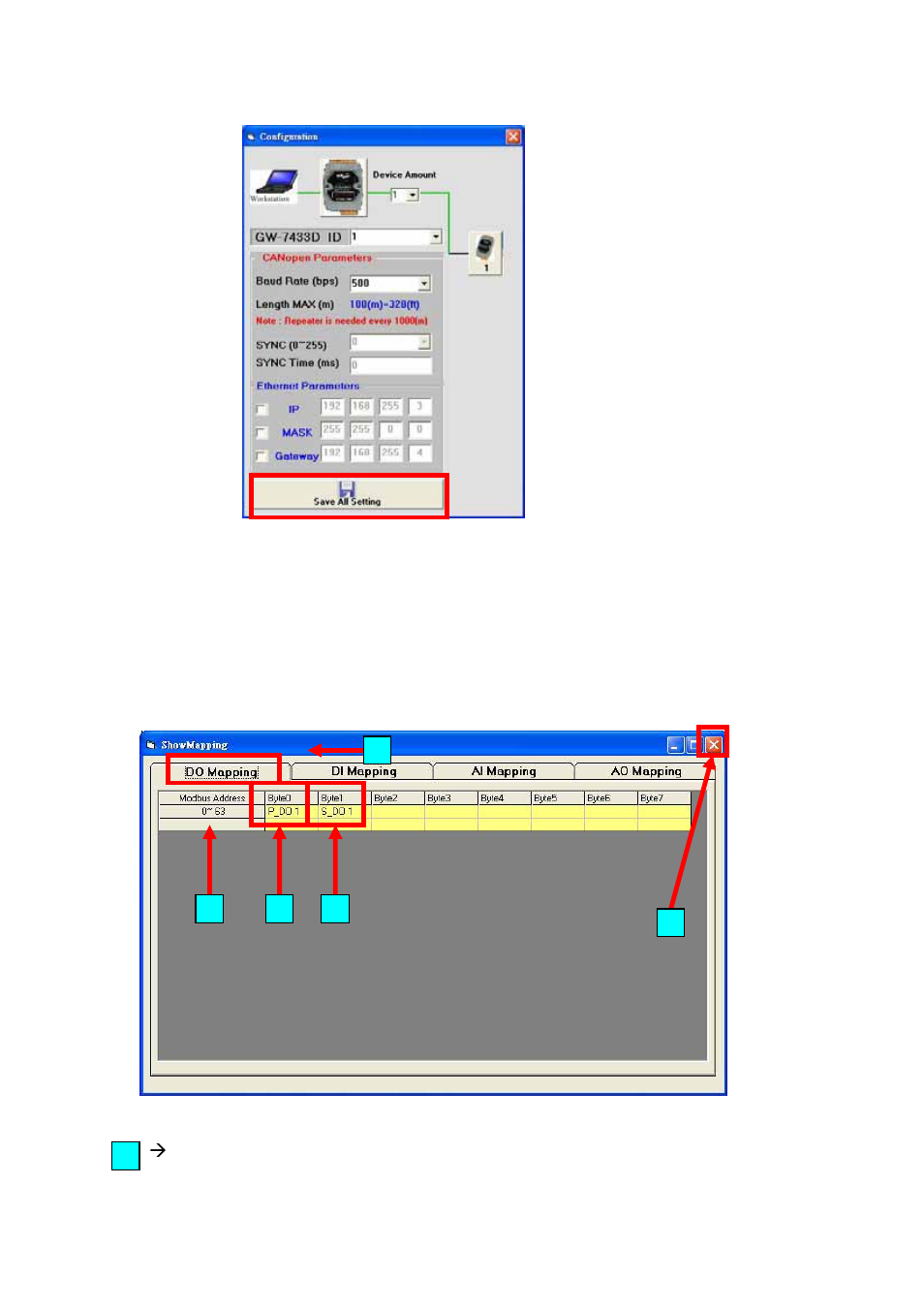 B&B Electronics GW-7433D - Quick Start Guide User Manual | Page 7 / 8