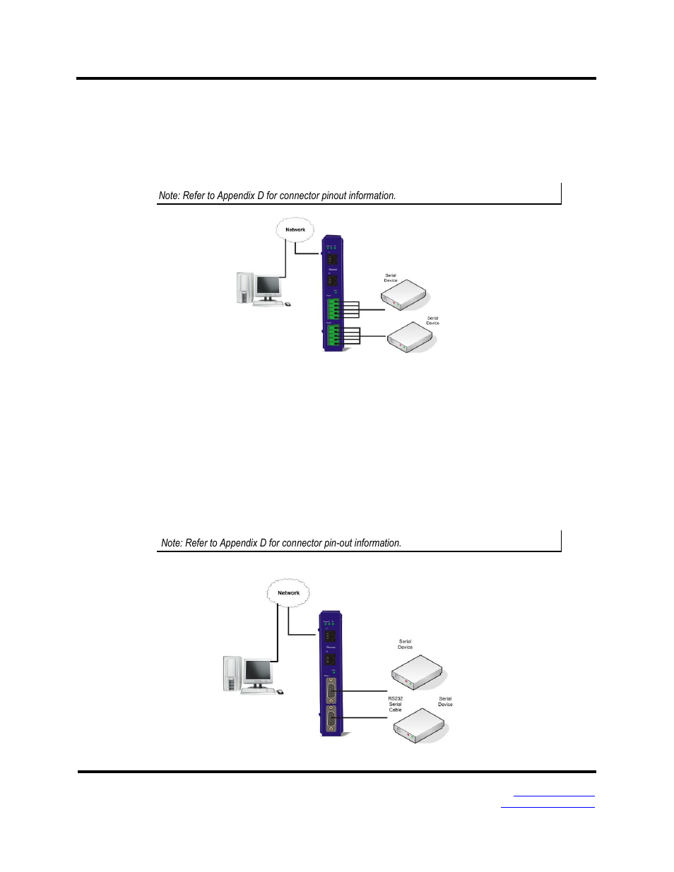 Connecting the mesr9x2t-x, Connecting the mesr9x2d-x | B&B Electronics MESR900 Series - Fiber Models - Manual User Manual | Page 17 / 84