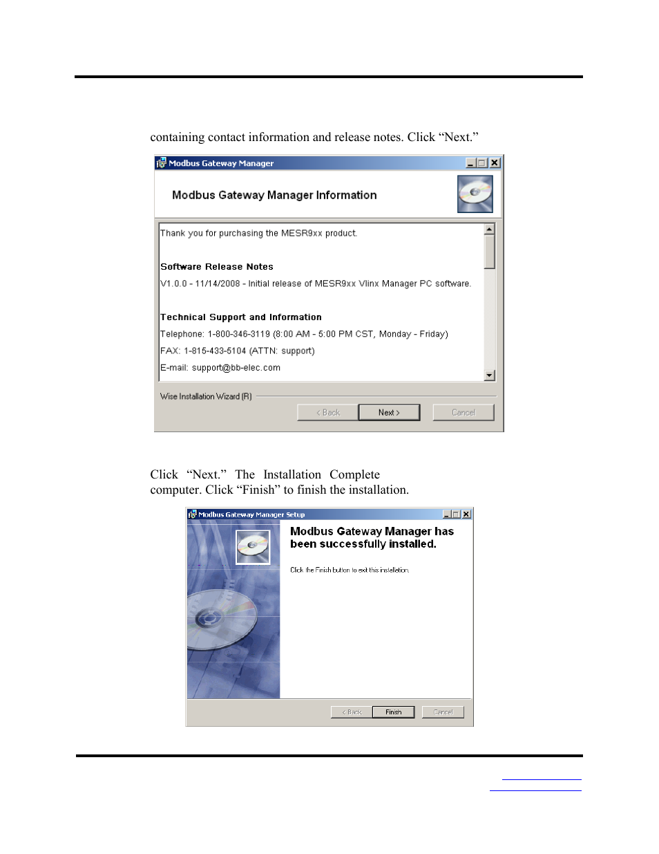 B&B Electronics MESR900 Series - Fiber Models - Manual User Manual | Page 22 / 84