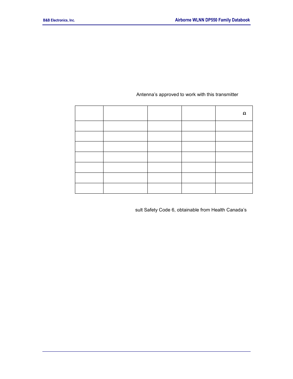 Fcc/ic modular approval, 4 fcc/ic modular approval | B&B Electronics WLNN-EK-DP551 - Product Specification User Manual | Page 34 / 37