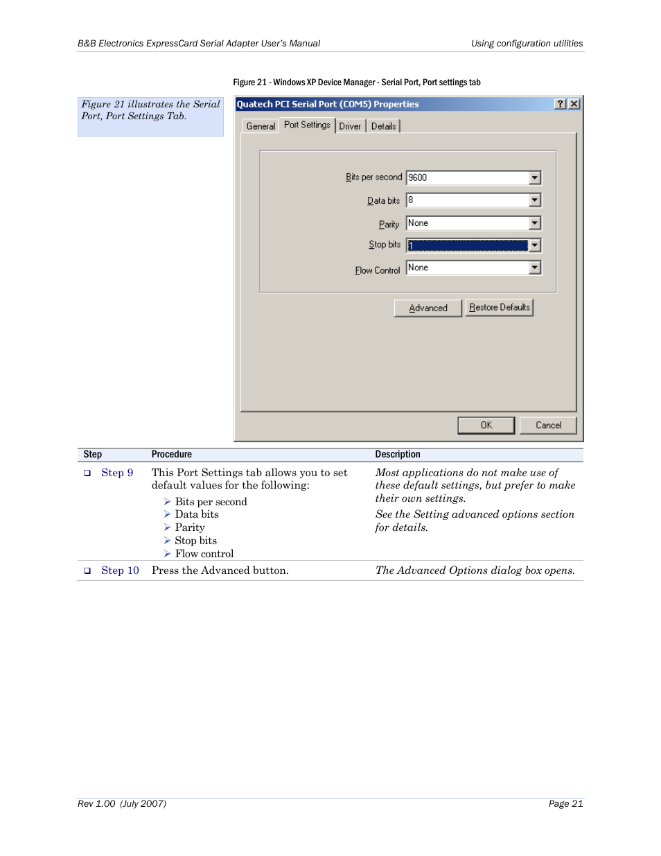 B&B Electronics QSPXP-100 - Manual User Manual | Page 25 / 36