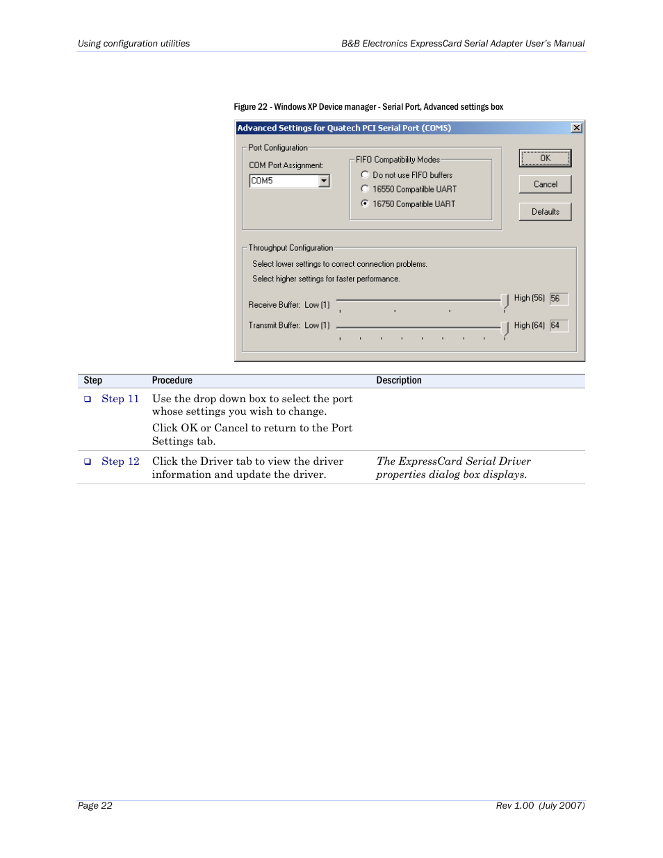 B&B Electronics QSPXP-100 - Manual User Manual | Page 26 / 36