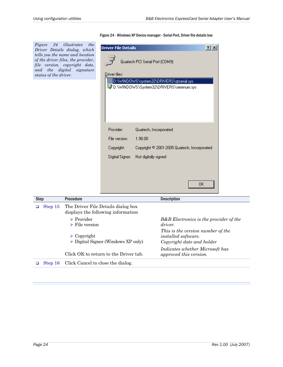 B&B Electronics QSPXP-100 - Manual User Manual | Page 28 / 36