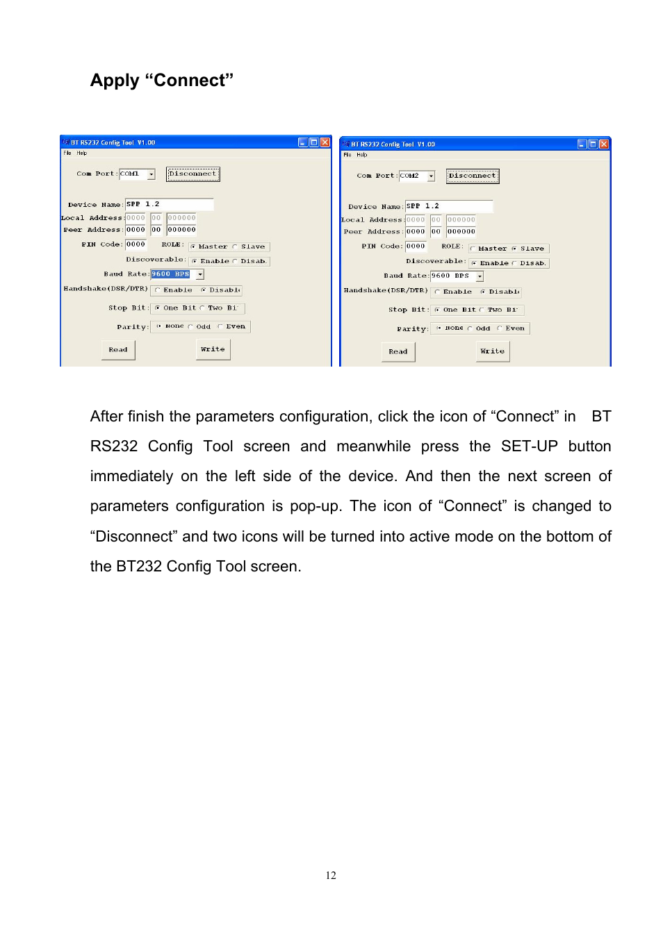 Apply “connect | B&B Electronics SS-BLT-100PR - Manual User Manual | Page 13 / 15