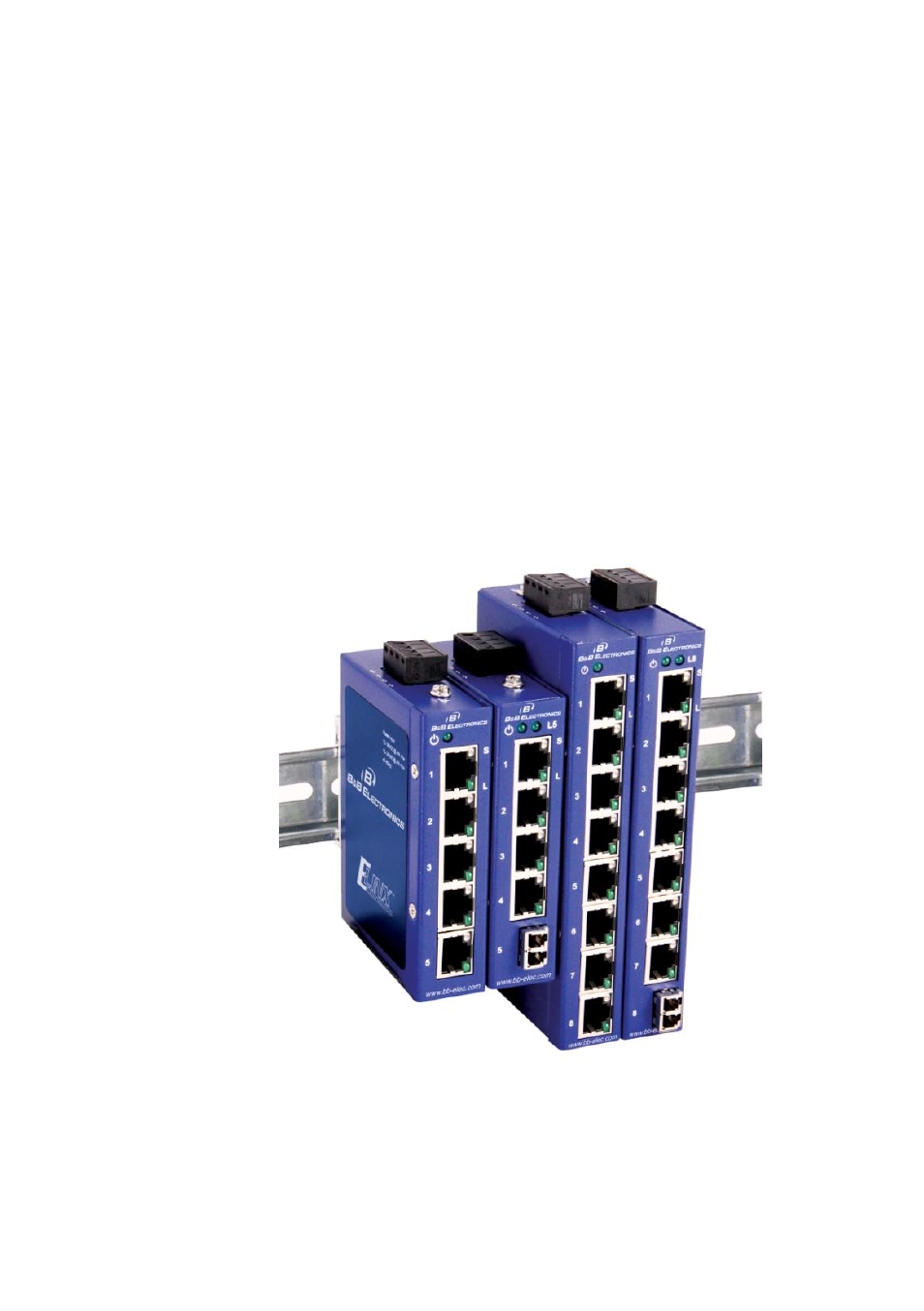 B&B Electronics ESW108 Series - Quick Start Guide User Manual | 21 pages