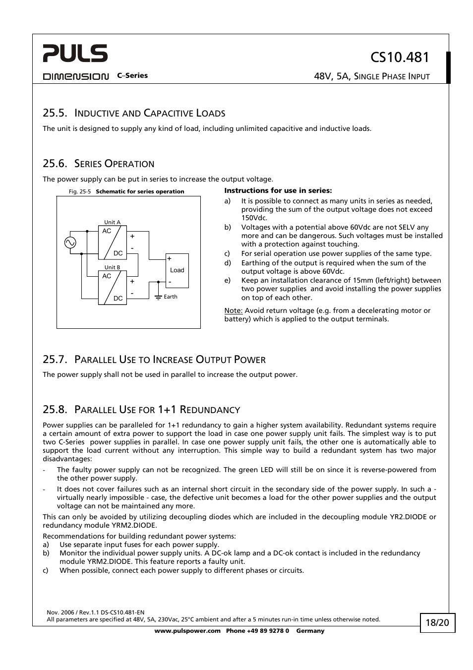 1+1 r | B&B Electronics NTPS-48-5 - Datasheet User Manual | Page 18 / 20