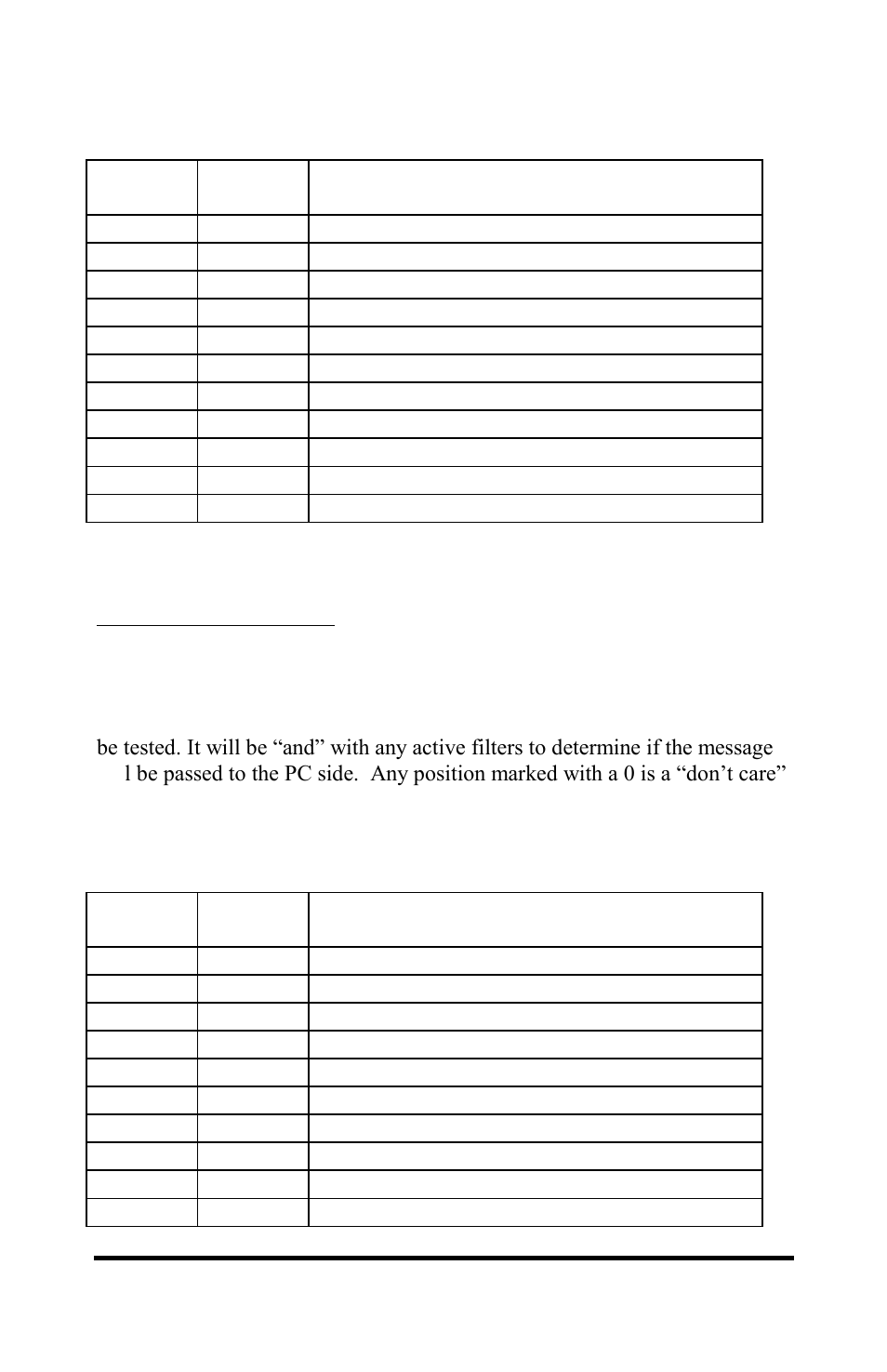 Transmit data to j1939 bus, Set mask | B&B Electronics HDV100A3 - Manual User Manual | Page 27 / 31