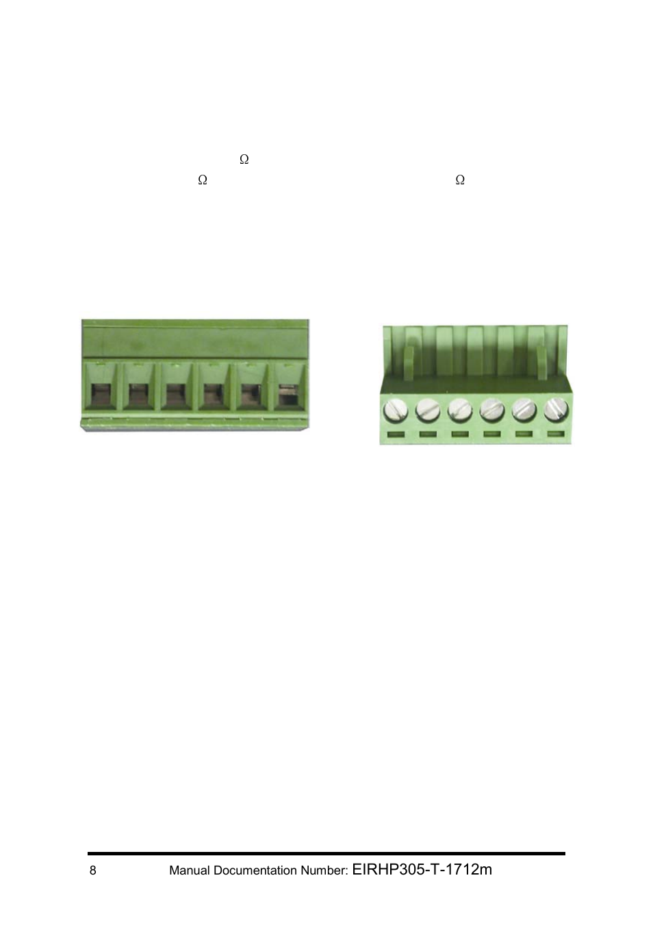 Cabling, Wiring the power inputs, V- v | B&B Electronics EIRHP305-T - Manual User Manual | Page 12 / 19