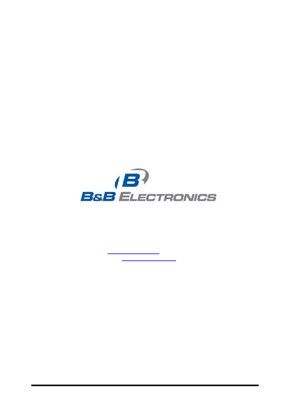 B&B Electronics 232CL9R - Manual User Manual | 5 pages