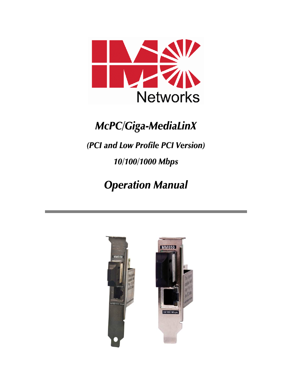 B&B Electronics 855-12900--07 - Manual User Manual | 8 pages