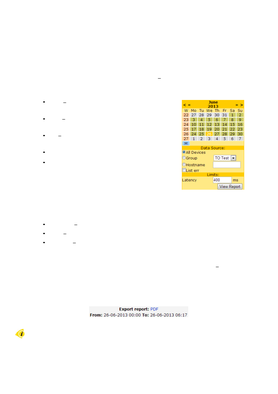 Description of the web interface, 5 report | B&B Electronics R-SeeNet-5 - Manual User Manual | Page 34 / 60