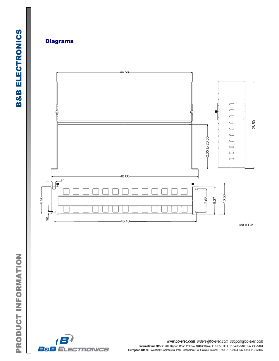 B&B Electronics DR19RMKT - Datasheet User Manual | Page 2 / 2