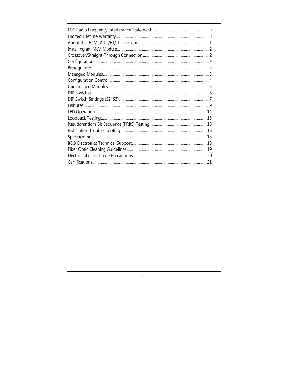 B&B Electronics 850-18100--27 - Manual User Manual | Page 3 / 25