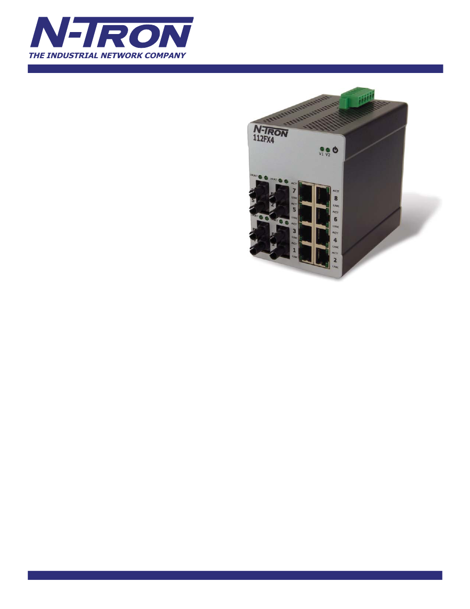 B&B Electronics 112FX4-ST_ST-15 - Datasheet User Manual | 3 pages