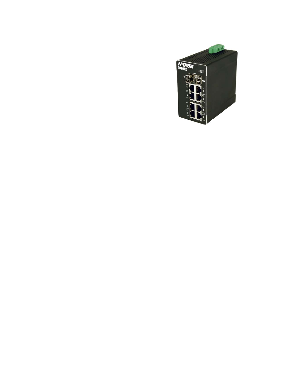 Key specifications (7010tx) | B&B Electronics 7010TX - Manual User Manual | Page 151 / 153