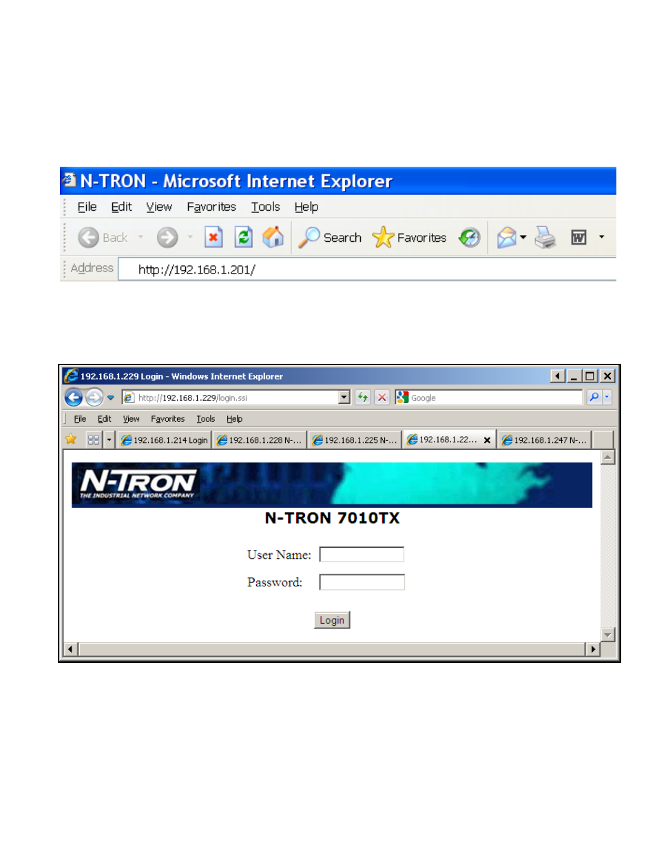 Web software configuration, Web management | B&B Electronics 7010TX - Manual User Manual | Page 24 / 153
