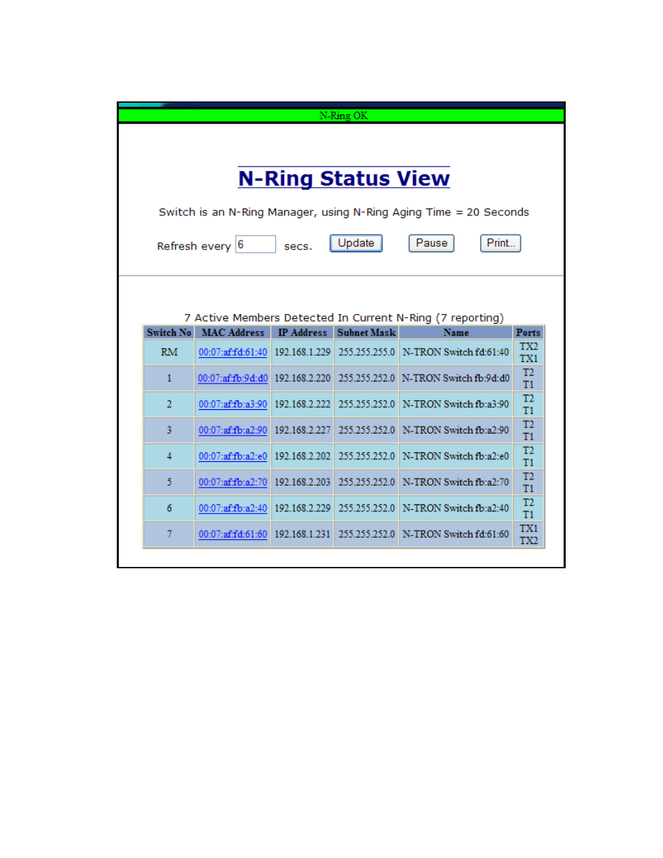 B&B Electronics 7010TX - Manual User Manual | Page 86 / 153